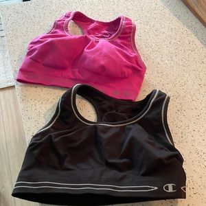 2 champion sports bras